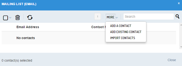 Add contacts to your mailing list in Sendible Add contacts to your mailing list in Sendible