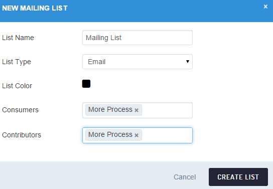 Create email or SMS mailing list in Sendible Create email or SMS mailing list in Sendible