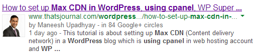 Enable Google Authorship, Rel=Author Markup In WordPress