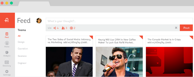 Addvocate social media management tool