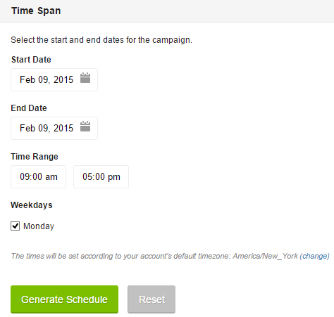 Automatically schedule posts in social networks in Oktopost