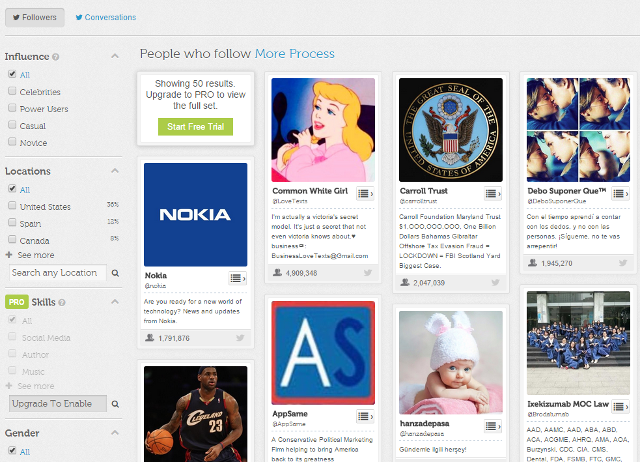 Categorize and view your Twitter followers in Twtrland Categorize and view your Twitter followers in Twtrland