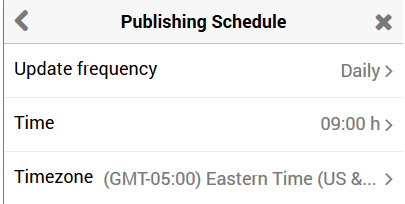 Change Publishing schedule in Paper.li Change Publishing schedule in Paper.li