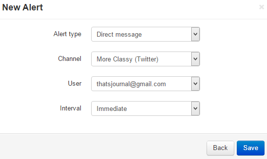 Create social media alerts in MediaFunnel Create social media alerts in MediaFunnel