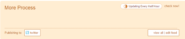 Edit feed from Twitter Feed dashboard Edit feed from Twitter Feed dashboard