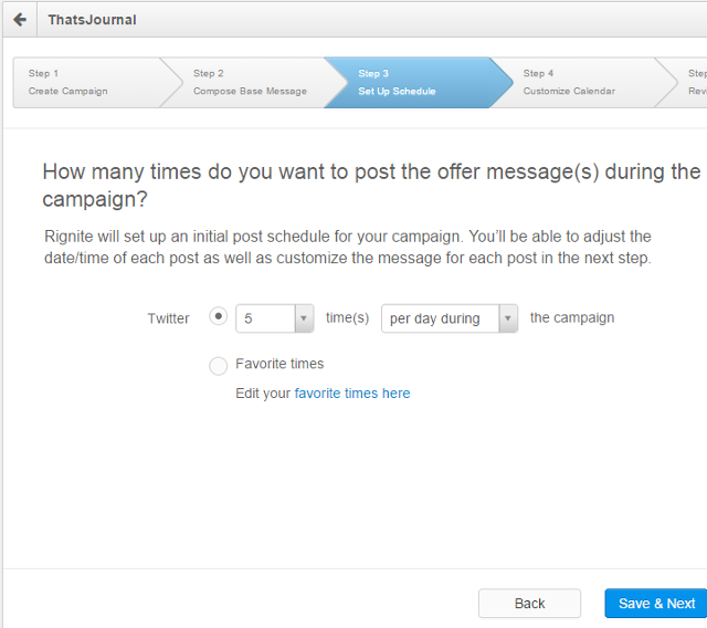 Number of times you want to tweet contest announcement mesaage Number of times you want to tweet contest announcement mesaage