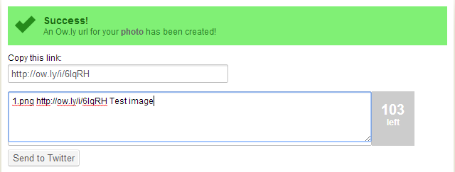 Ow.ly short URL for image is created