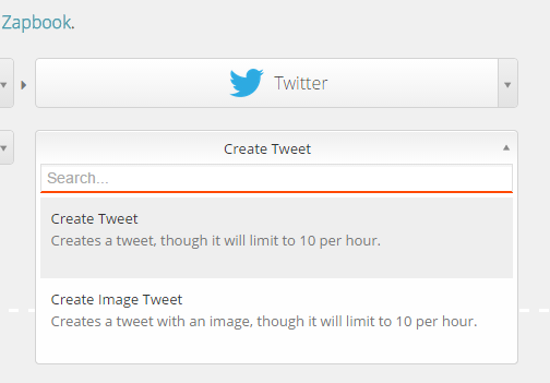 Select an action in Zapier Select an action in Zapier