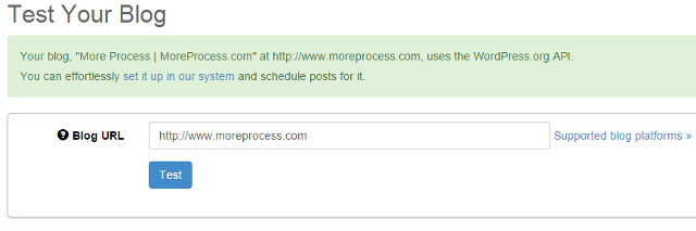 Test Blog in SocialOomph