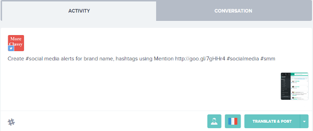 Translate tweets from Fliplingo dashboard Translate tweets from Fliplingo dashboard