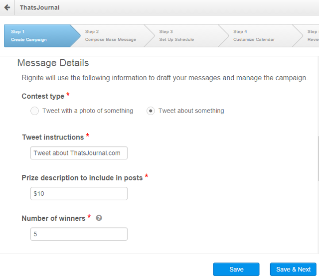 Twitter campaign to increase engagement Twitter campaign to increase engagement
