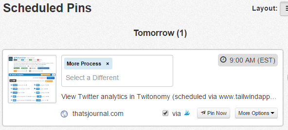 View scheduled pins on Tailwind View scheduled pins on Tailwind