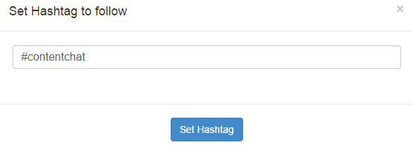 Visit another chat room in TweetChat