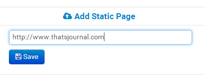 Add a page to analyze social sharing analytics