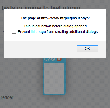 How To Add jQuery Dialog Box For Links, Images In WordPress