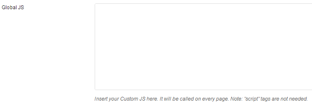 Adding custom JavaScript codes for all posts, pages in WordPress