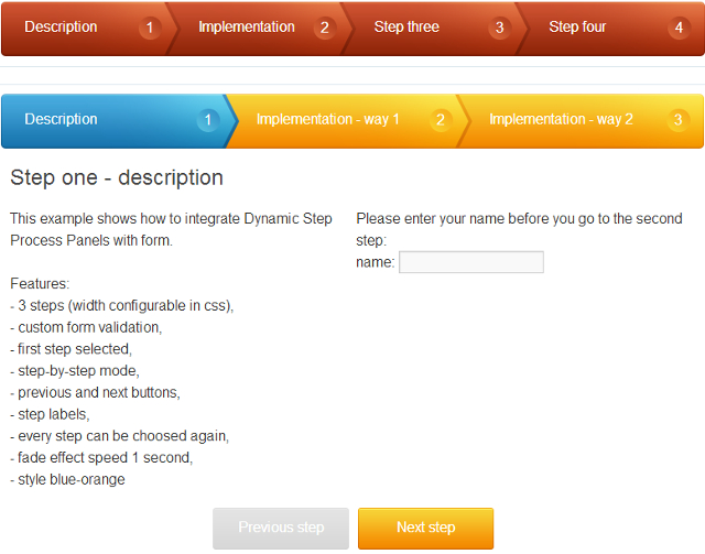 WordPress Plugin For jQuery Multi Steps Registration Forms