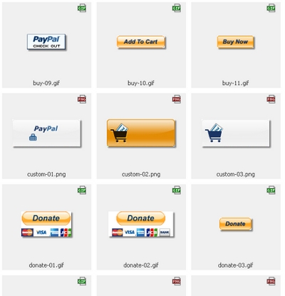 Best Collection Of Paypal Buttons For Your WordPress Blog