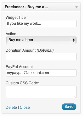Best Collection Of WordPress Widgets For Freelancers