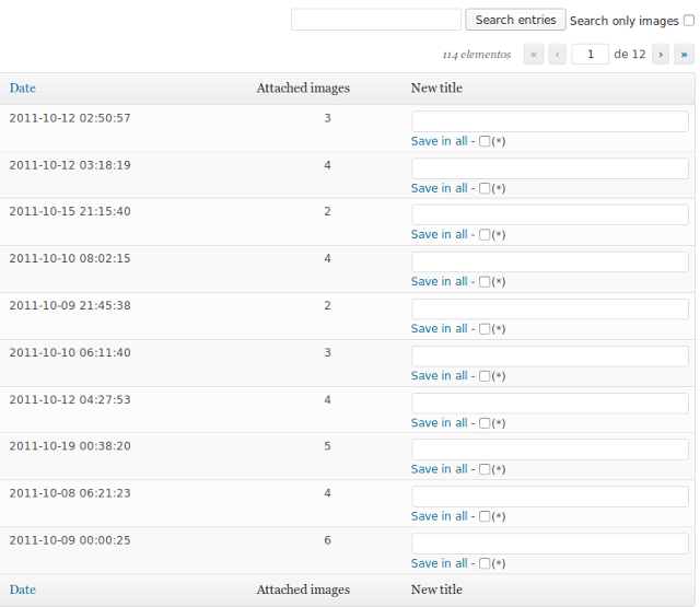 Bulk edit image title, Alt tags in WordPress blog from Posts section Bulk edit image title, Alt tags in WordPress blog from Posts section