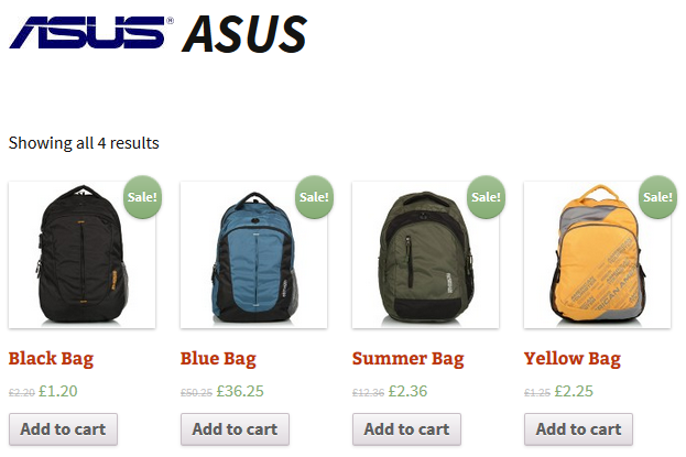 Display products by brand name in WooCommerce store Display products by brand name in WooCommerce store