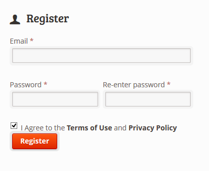 Add Terms Of Service Check-box In Register Form In WordPress