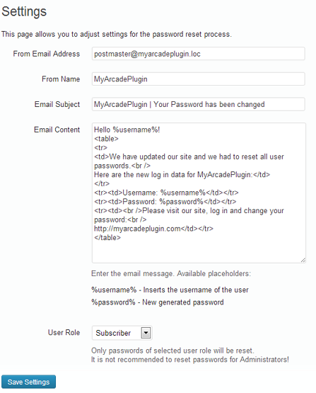 How To Bulk Reset Passwords For Users In WordPress Blog