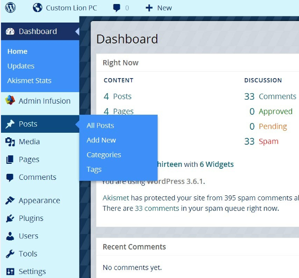How To Change Dashboard Theme Of WordPress Admin Section