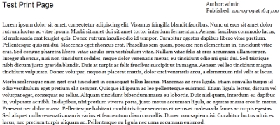 Add Print Button And Make WordPress Posts Printer Friendly Add Print Button And Make WordPress Posts Printer Friendly