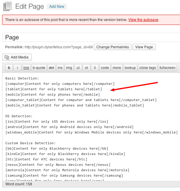 Display Content Based On Type Of Device, OS In WordPress Display Content Based On Type Of Device, OS In WordPress
