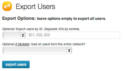 Export And Import Users From One WordPress Blog To Another Export And Import Users From One WordPress Blog To Another