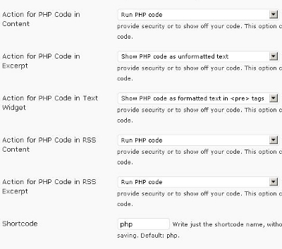 Add PHP Codes In Posts, Widgets, RSS, Excerpt In WordPress Add PHP Codes In Posts, Widgets, RSS, Excerpt In WordPress