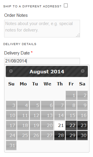 Let Customers Select Delivery Date, Time In WooCommerce