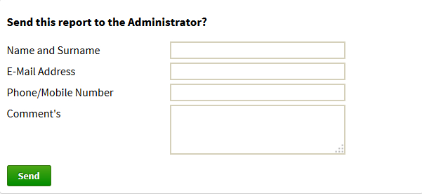 Send report summary to WordPress administrator Send report summary to WordPress administrator