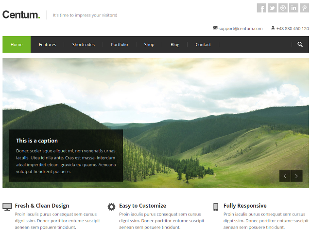 Responsive, Beautiful, Boxed Layout Portfolio WordPress Theme Responsive, Beautiful, Boxed Layout Portfolio WordPress Theme