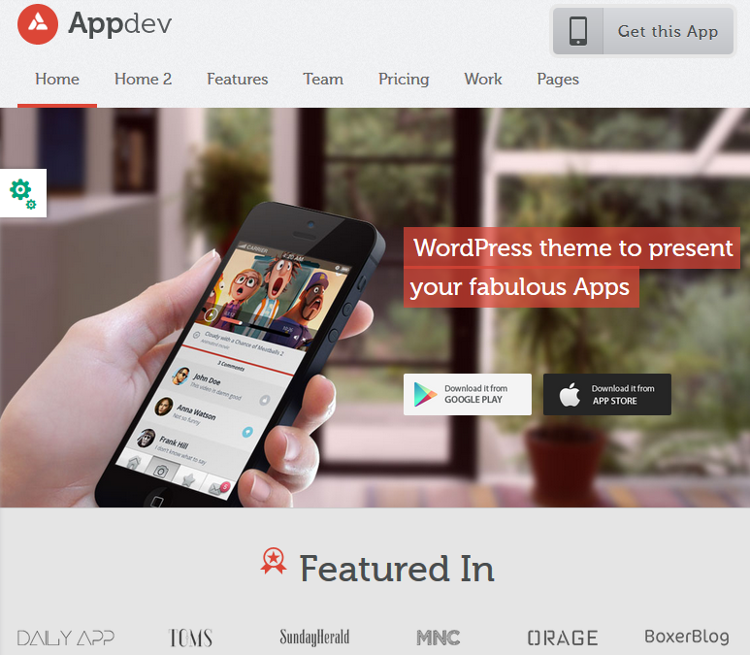 Appdev WordPress Theme Appdev WordPress Theme