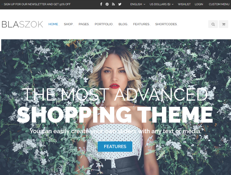 Blaszok WordPress Theme