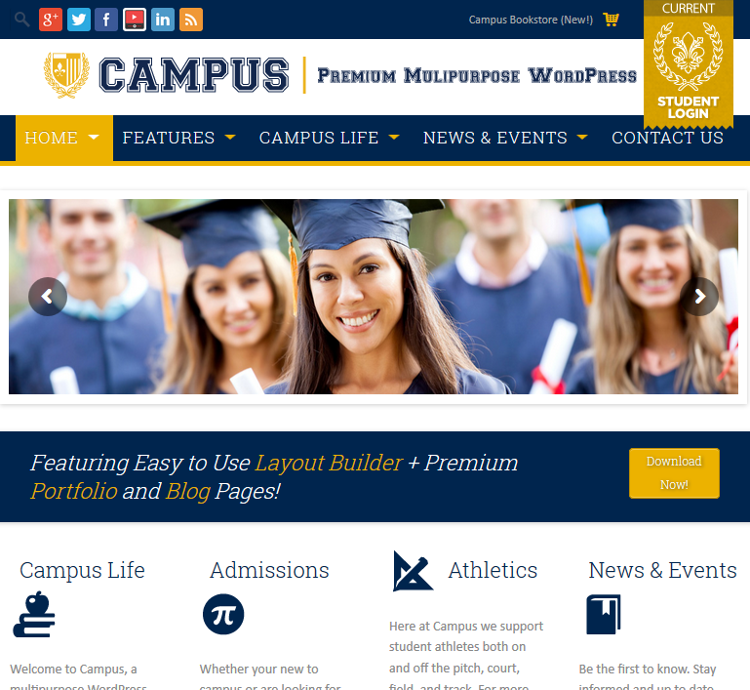 Campus WordPress Theme