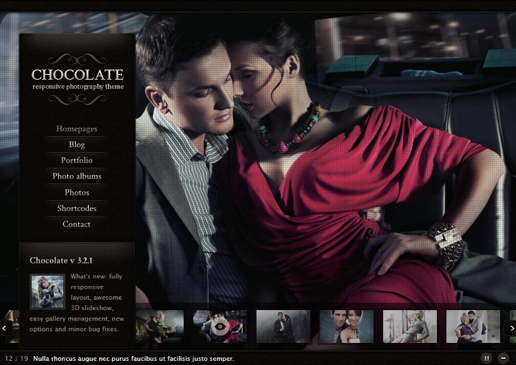 Chocolate WP WordPress Theme