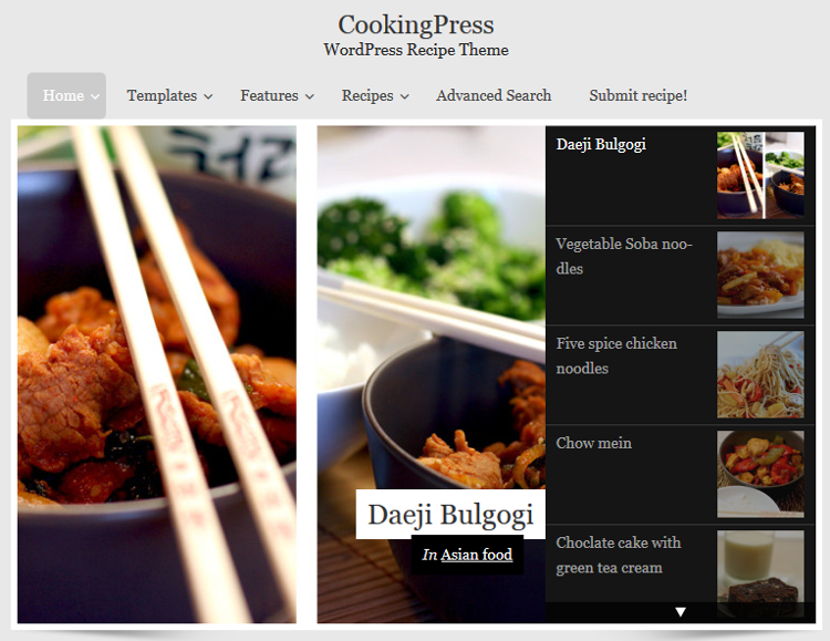 CookingPress WordPress Theme CookingPress WordPress Theme