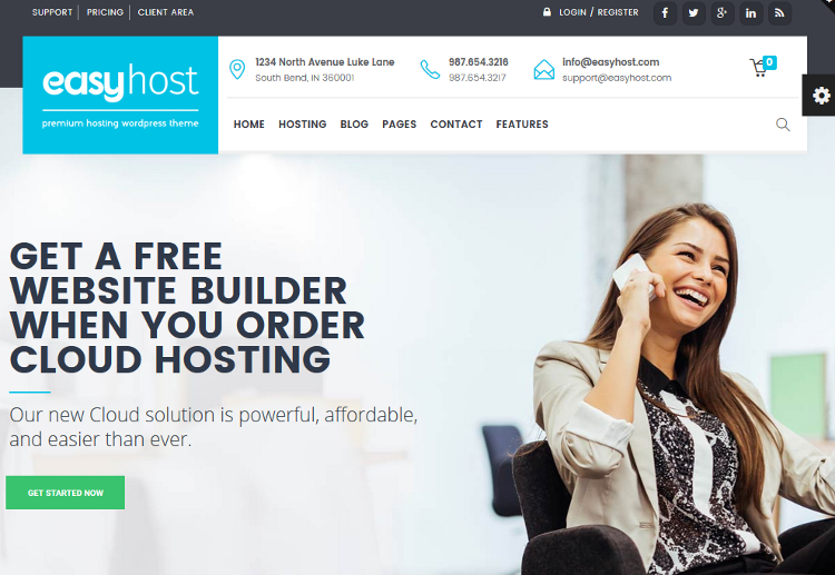 EasyWeb WordPress Theme EasyWeb WordPress Theme