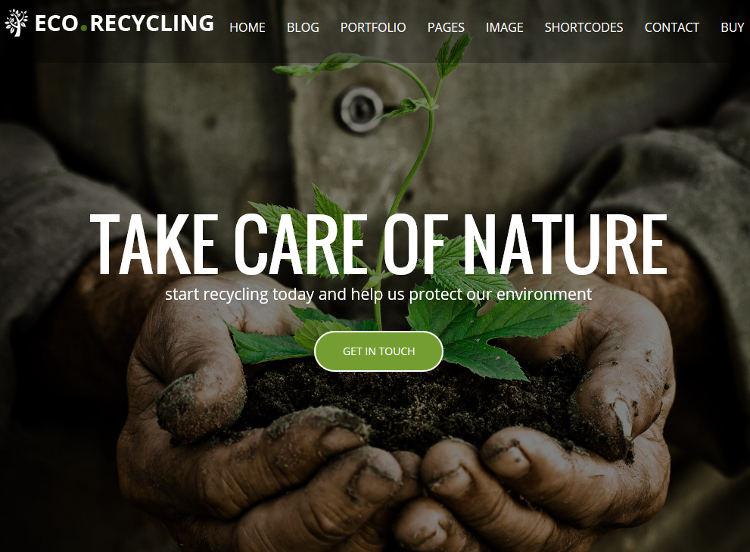 Eco Recycling WordPress Theme Eco Recycling WordPress Theme