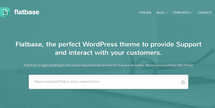 Flatbase WordPress Theme Flatbase WordPress Theme