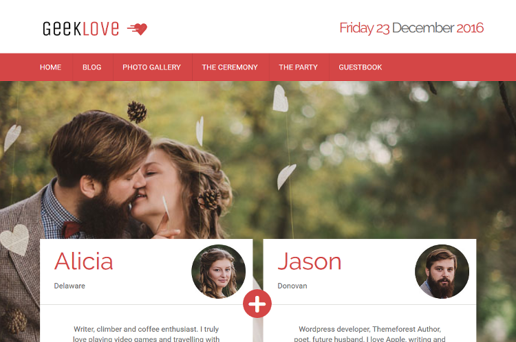 GeekLove WordPress Theme