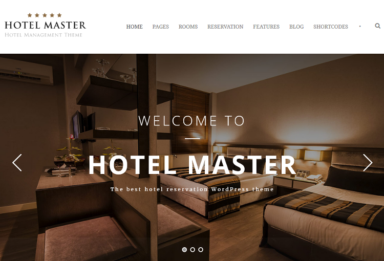 Hotel Master WordPress Theme