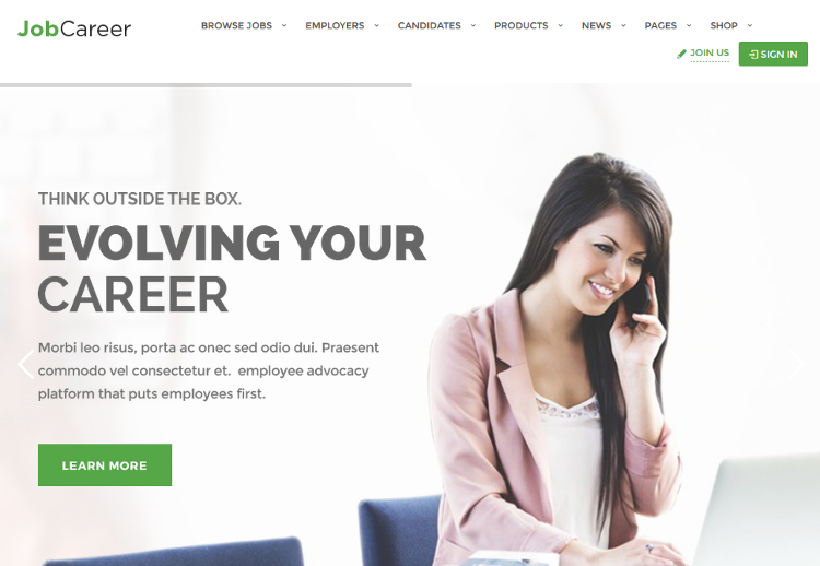 JobCareer WordPress Theme JobCareer WordPress Theme