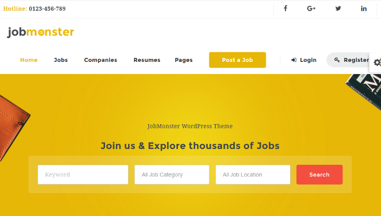 Jobmonster WordPress Theme Jobmonster WordPress Theme