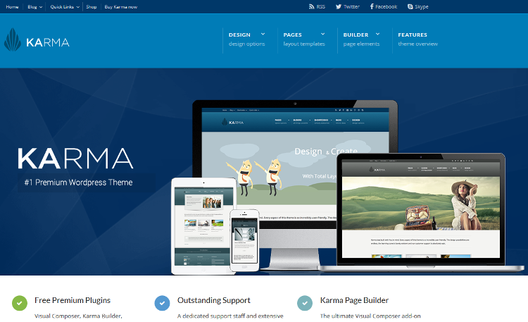 Karma WordPress Theme