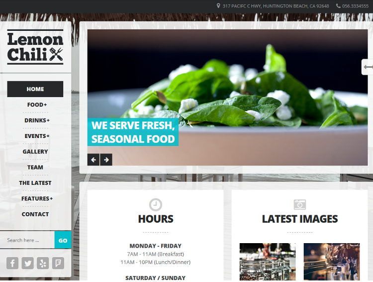 LemonChili WordPress Theme