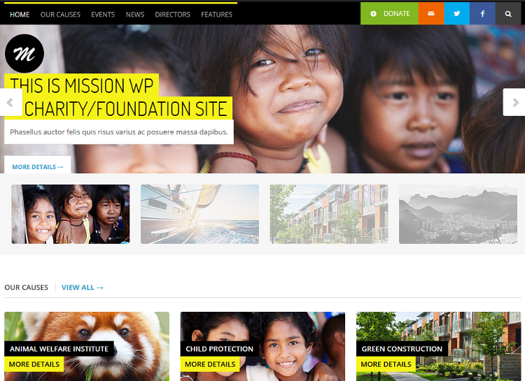 Mission WordPress Theme Mission WordPress Theme